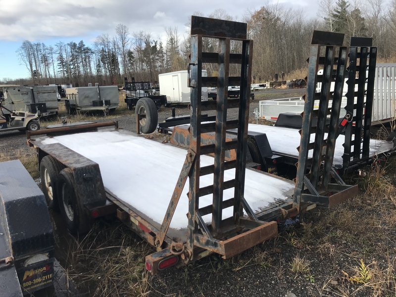 Cargo, Utility Trailers  2018 Miska 7 Ton Lowbed Float Trailer - AS-IS Photo